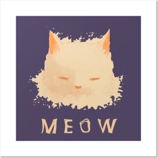 Meow Posters and Art